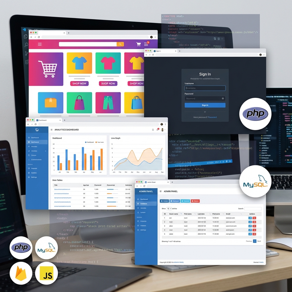 Web Development Projects Collection screenshot